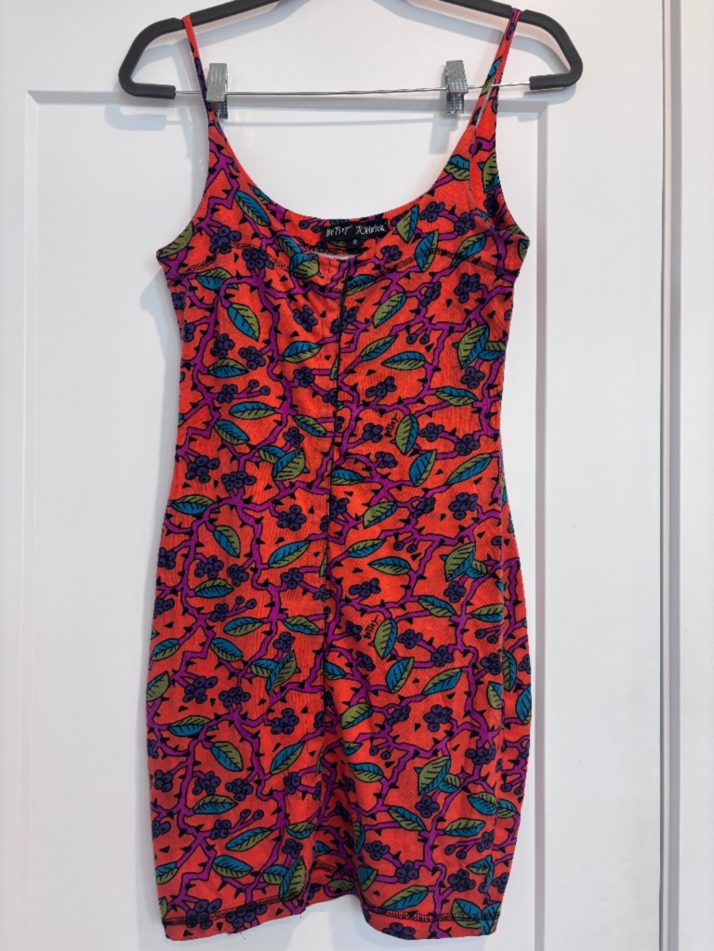 Rare Vintage Betsey Johnson Mini Dress Size Small